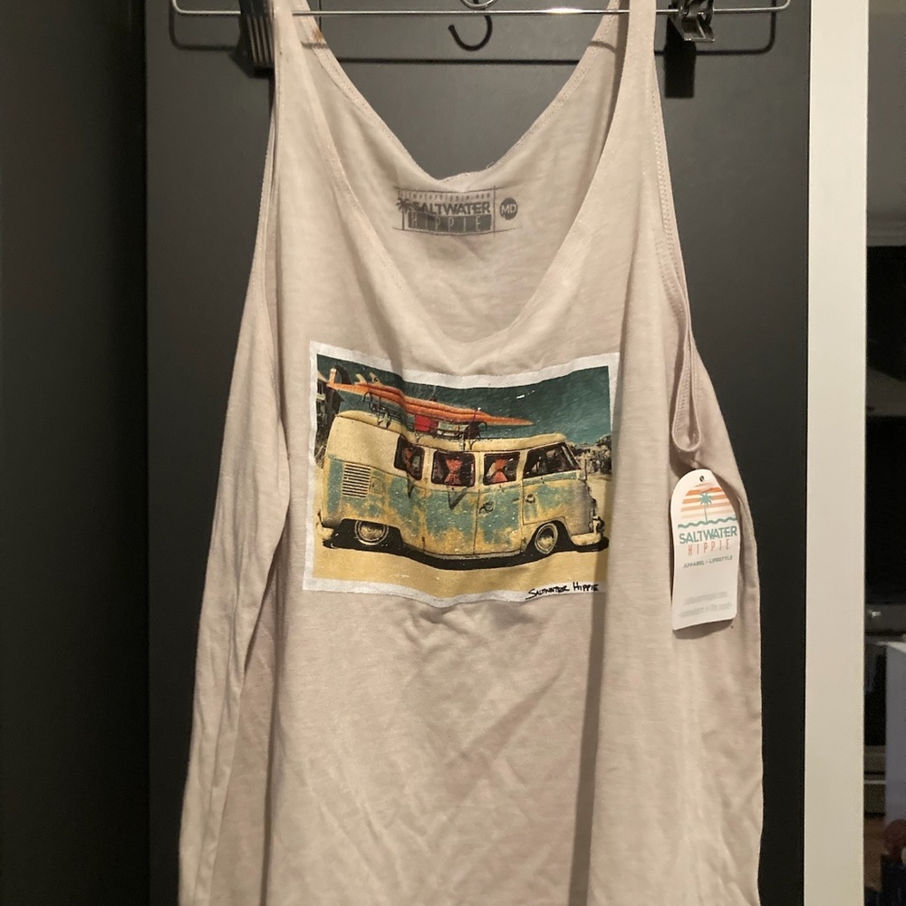 Graphic tank top